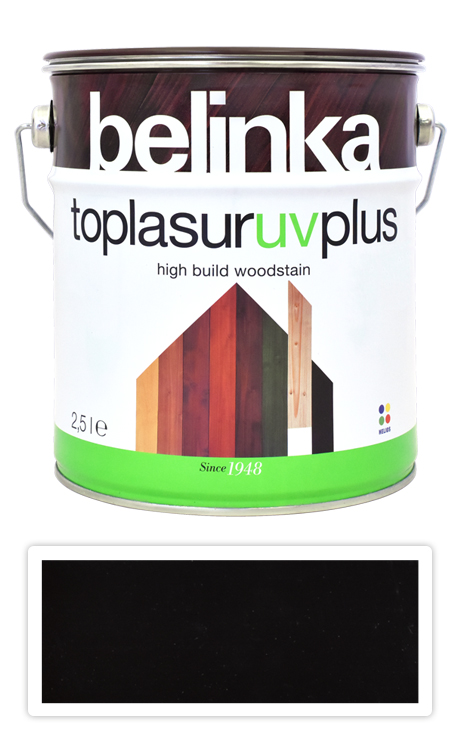 BELINKA Toplasur UV Plus - silnovrstvá lazura 2.5 l Eben 22 BELINKA