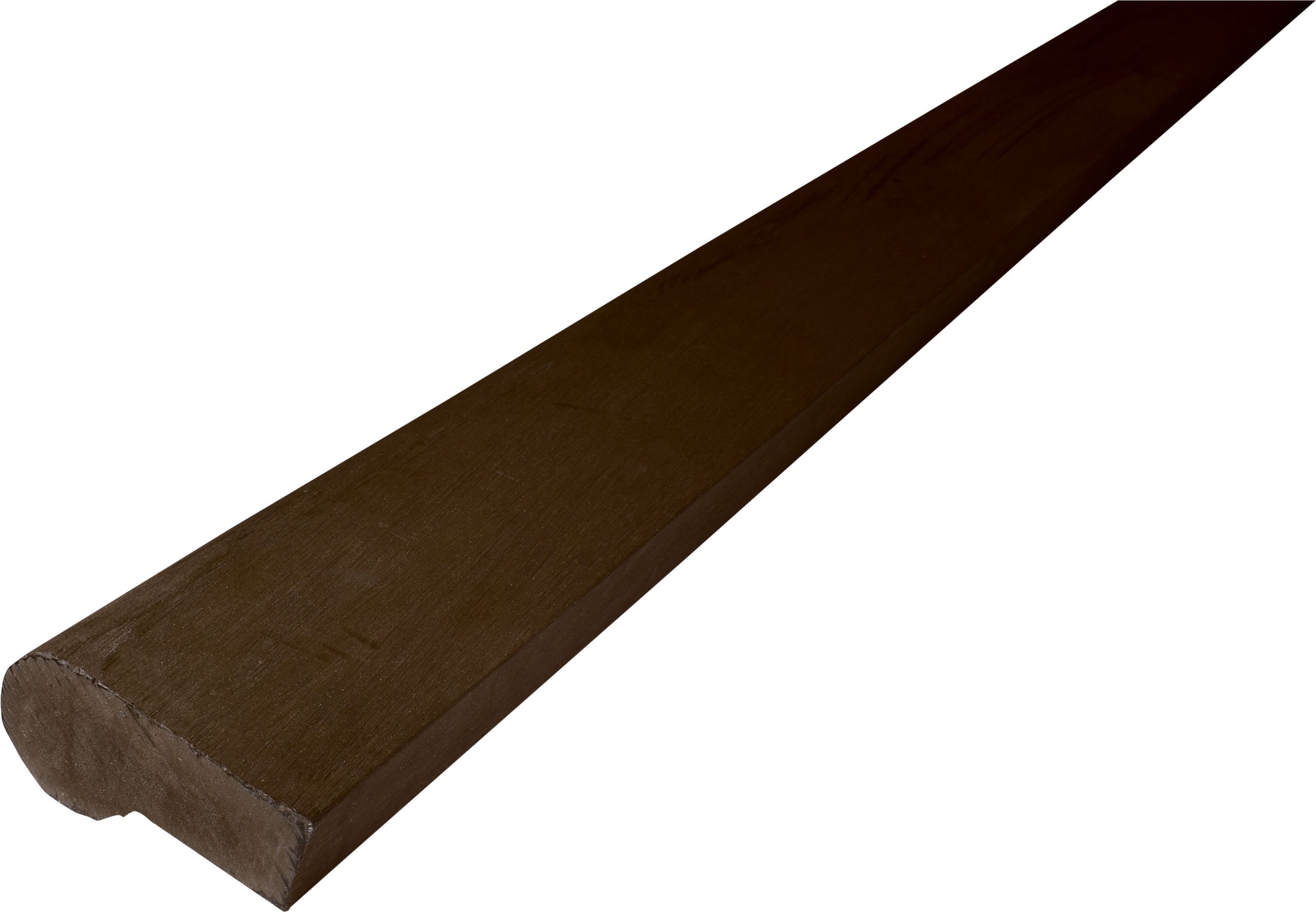 Latě na lavičku WPC dřevoplast koncové LamboDeck 32x100x1500 - Chocolate LAMBODECK