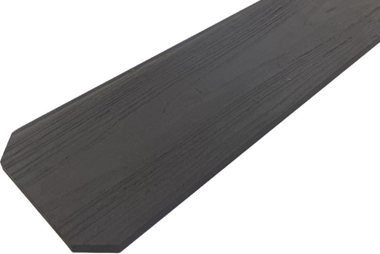 WPC dřevoplastové plotovky tříhranné LamboDeck 12x150x1500 -  Dark Grey LAMBODECK