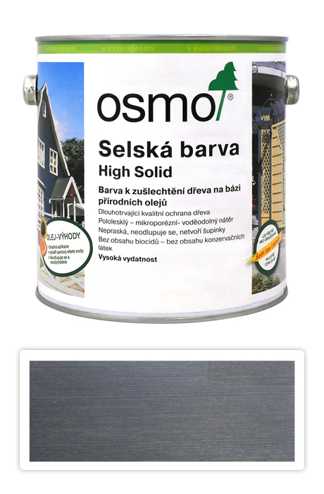 Selská barva OSMO 2.5l Antracitově šedá 2716 OSMO