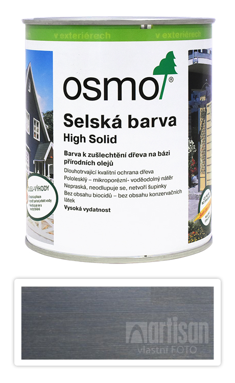 Selská barva OSMO 0.75l Antracitově šedá 2716 OSMO