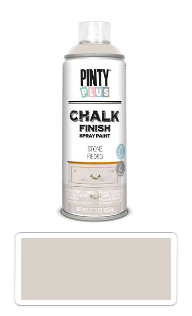 PINTYPLUS CHALK - křídová barva ve spreji na různé povrchy 400 ml Kamenná šedá CK791 PINTYPLUS