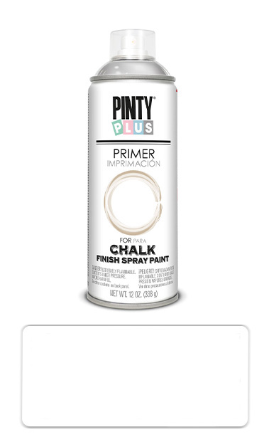 PINTYPLUS CHALK - základ ve spreji pro křídovou barvu na různé povrchy 400 ml Bílý CK820 PINTYPLUS